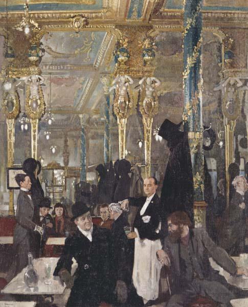 Sir William Orpen Cafe Royal oil painting image